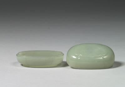 图片[2]-Jade begonia-shaped box, Qing dynasty (1644-1911)-China Archive